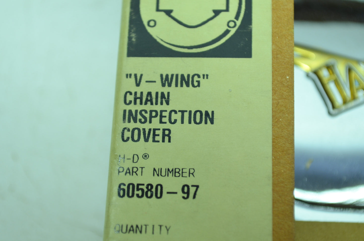 NEW OEM Harley Davidson Chain Inspection Cover 60580-97 NOS