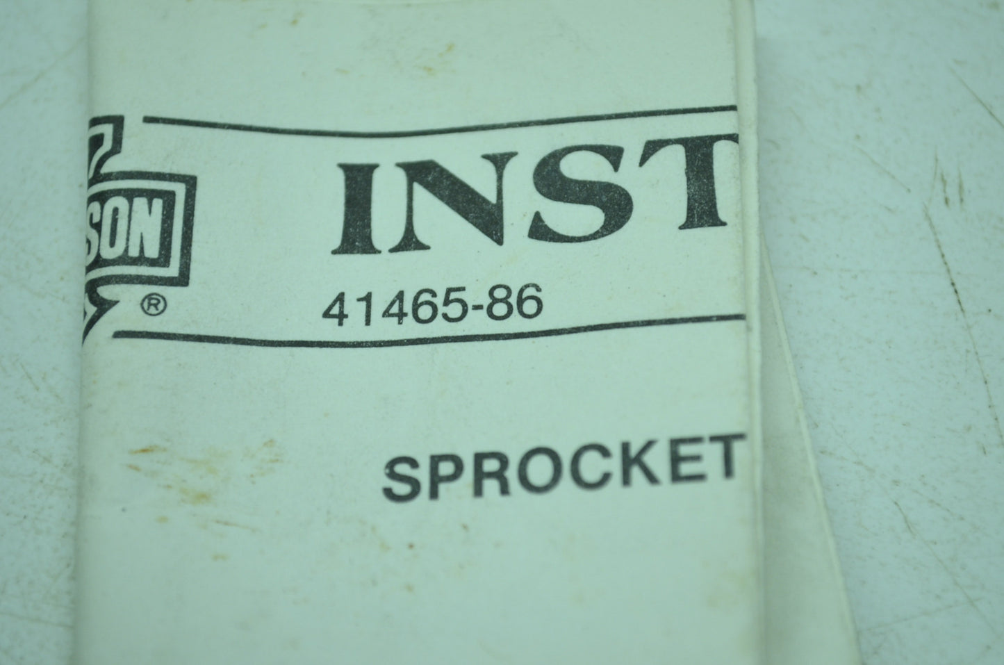 NEW OEM Harley Davidson Sprocket Fastener Bolt Kit 41465-86 NOS