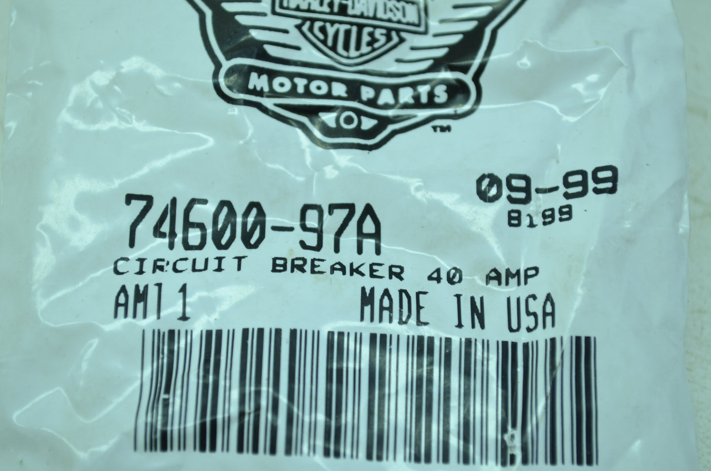NEW OEM Harley Davidson Circuit Breaker 40 Amp Shovelhead EVO Sportster 74600-97