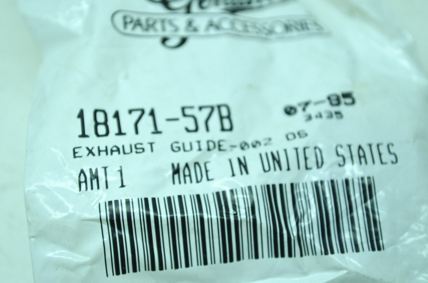OEM Harley-Davidson 18171-57B Exhaust Guide .002 OS NOS