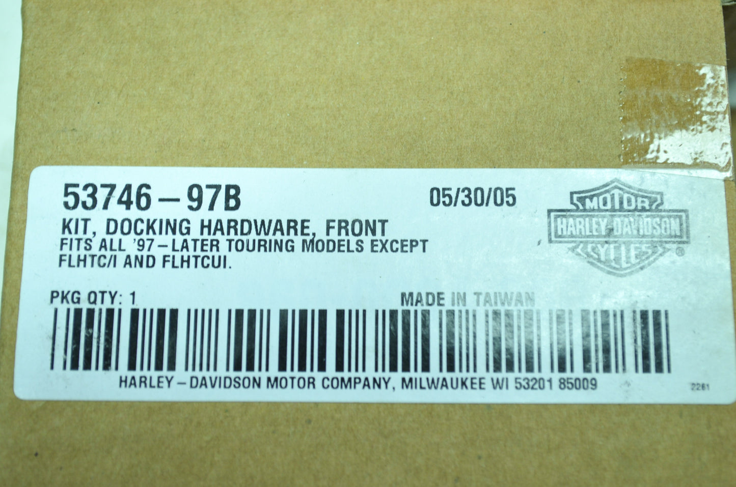Docking Hardware Kit NOS