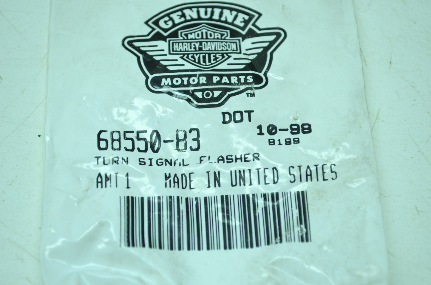 OEM Harley-Davidson 68550-83 Turn Signal Flasher NOS