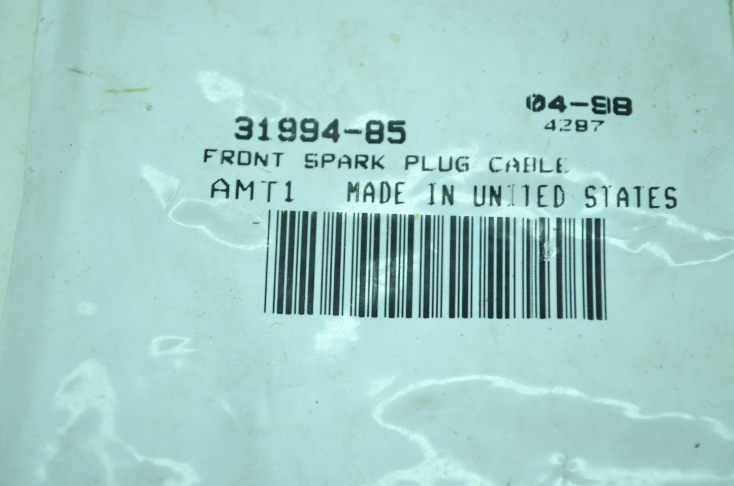 OEM Harley-Davidson 31994-85 Front Spark Plug Cable NOS