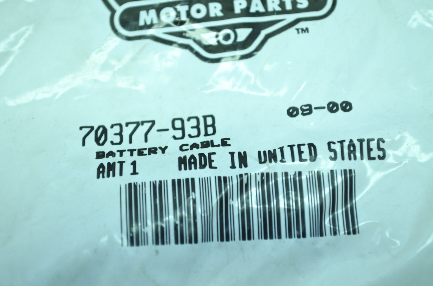 Battery Cable Assembly NOS