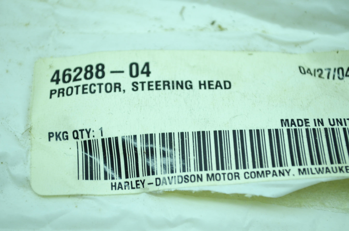 Steering Head Protector NOS