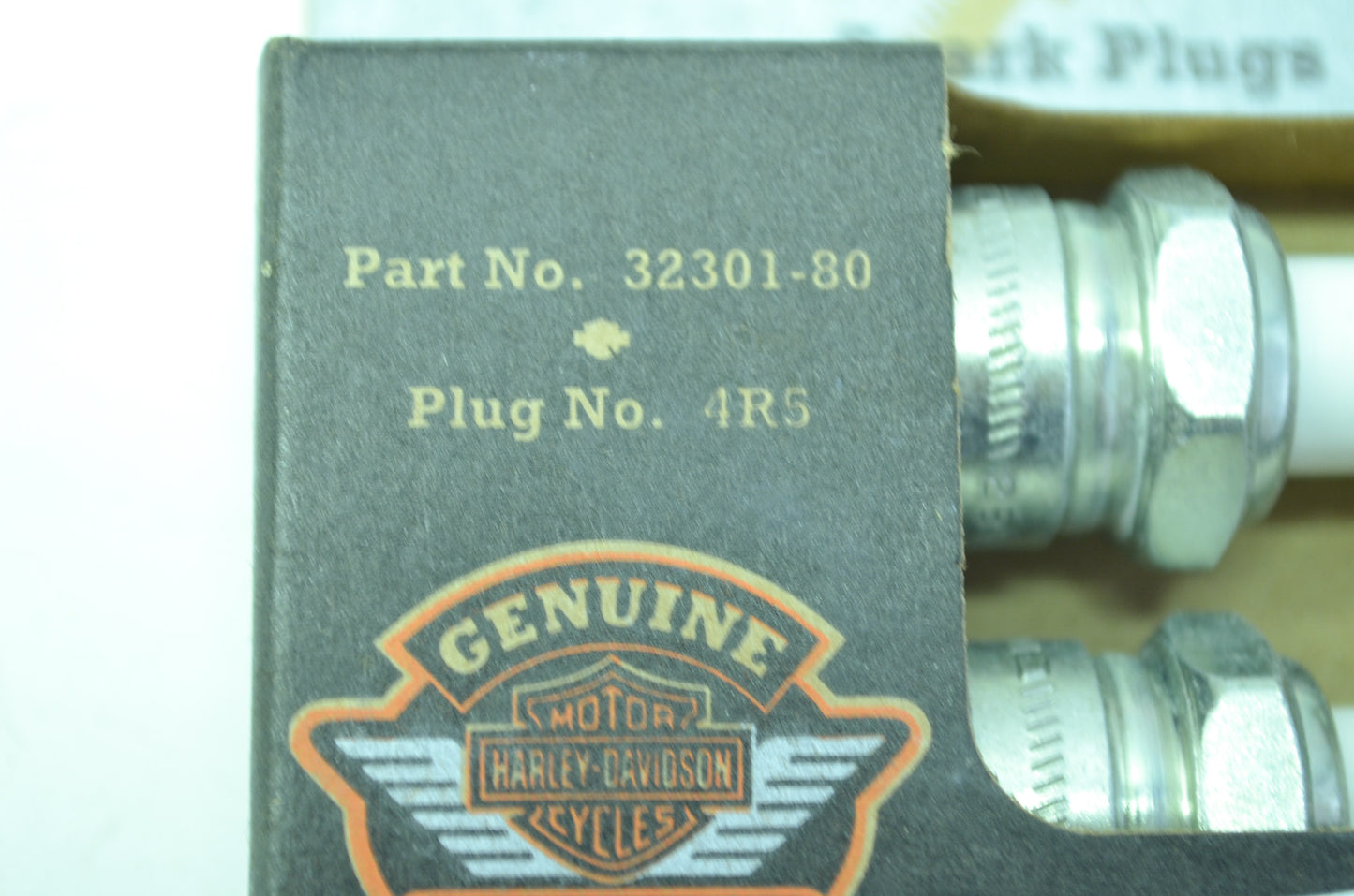 OEM Harley-Davidson 32301-80 Spark Plug 4RS Qty 2 NOS