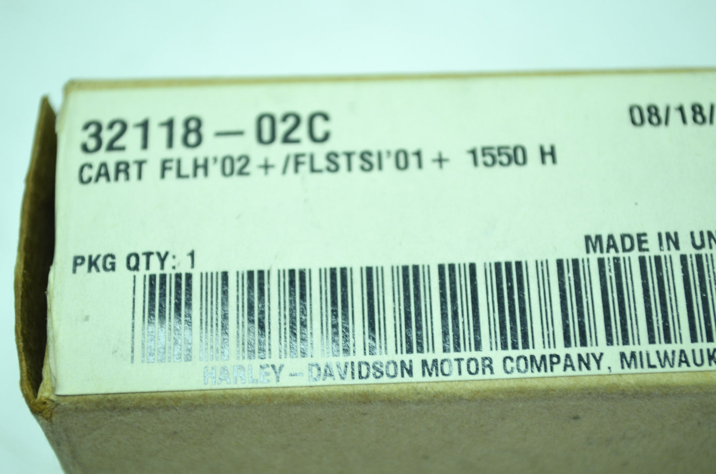 NEW OEM Harley-Davidson Performace Cartridge 02+ FLH 01+ FLSTSI 1550 With heads