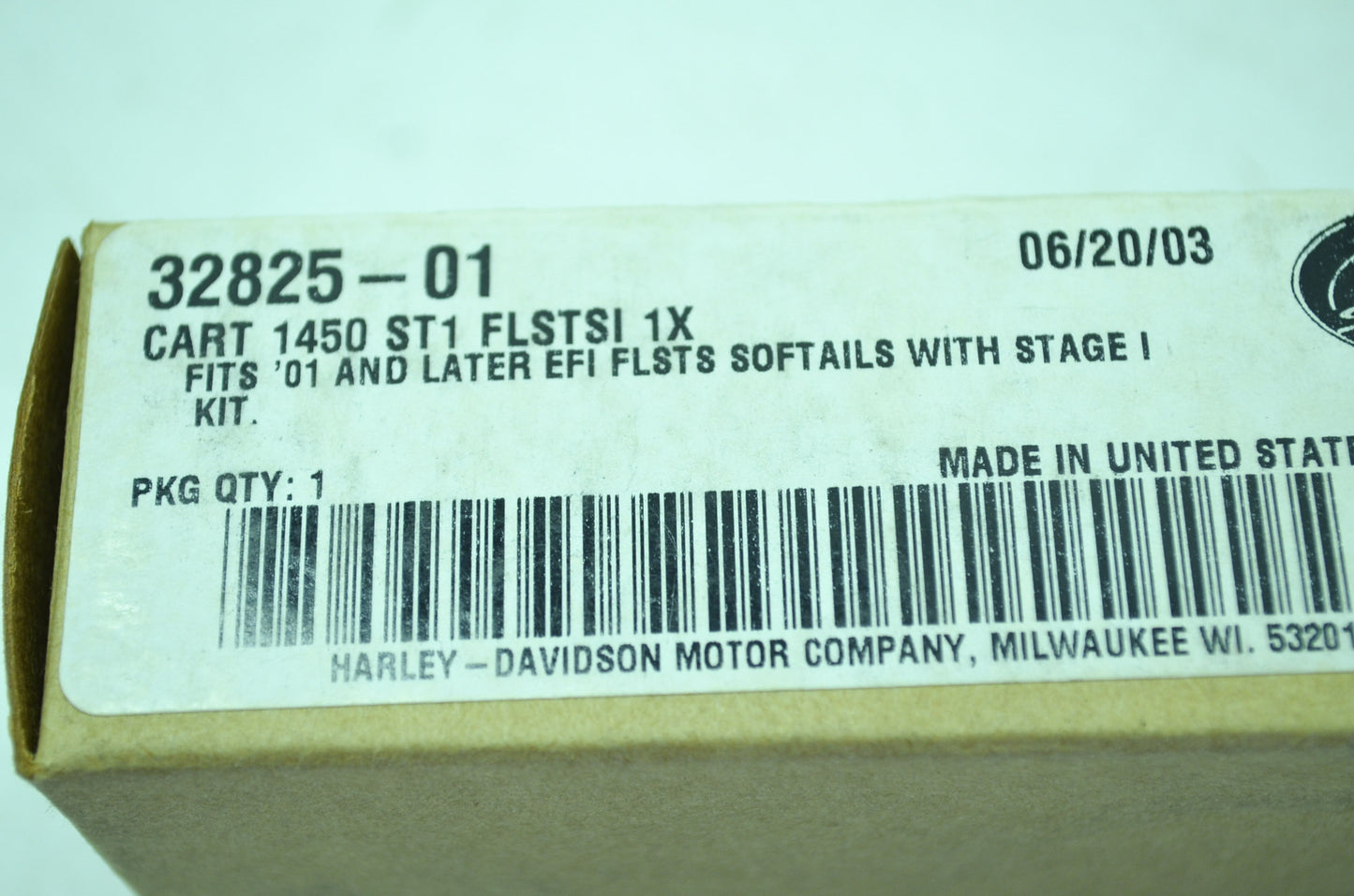 NEW OEM Harley-Davidson Performance Cartridge 2001 1450B SI FLSTSI 32825-01 NOS