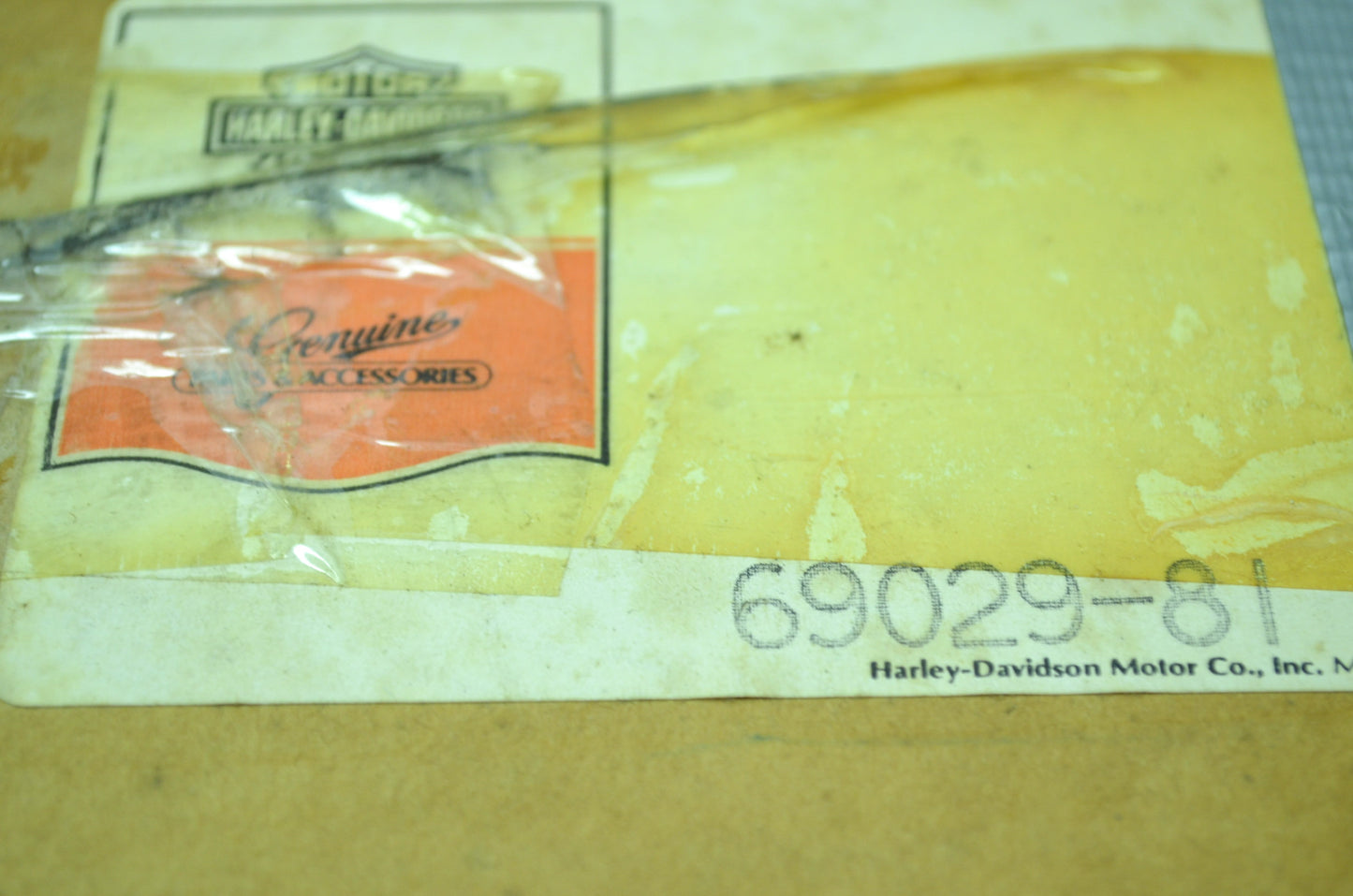 OEM Harley-Davidson 69029-81 Horn & Choke Bracket NOS