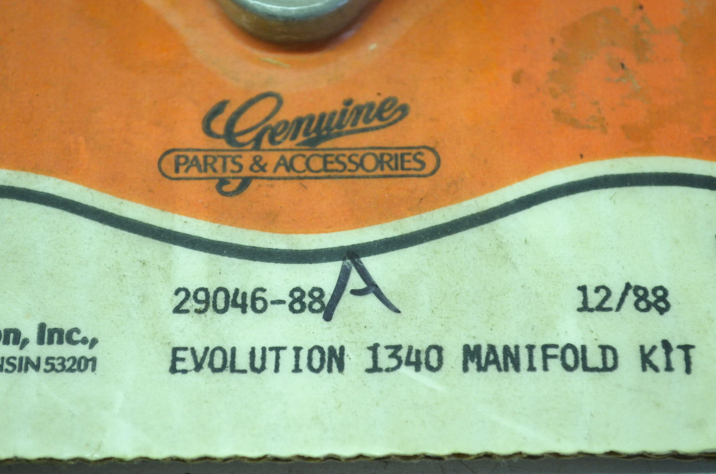 NEW OEM Harley-Davidson Intake Manifold 29046-88A NOS