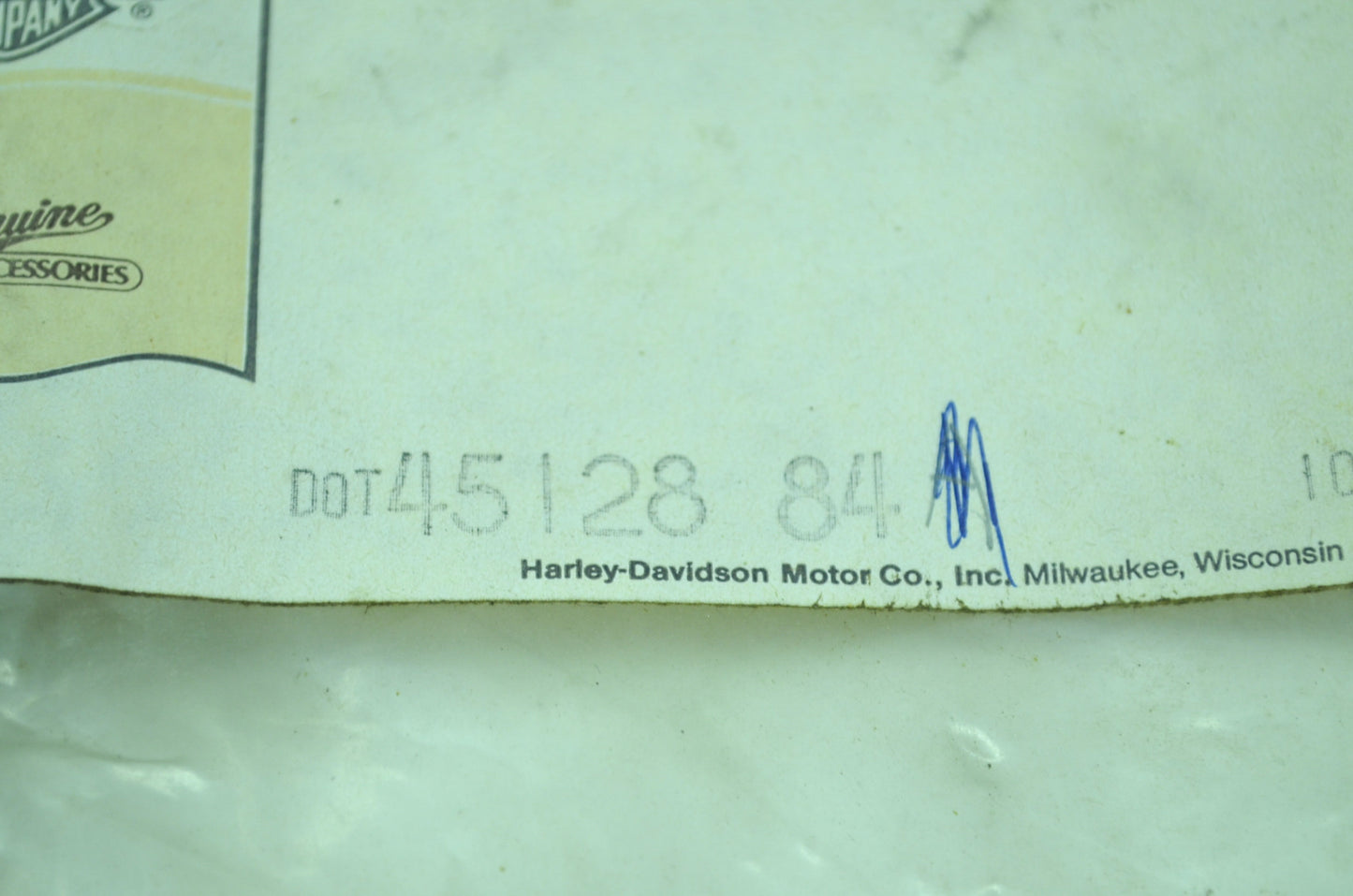 Front Brake Line NOS