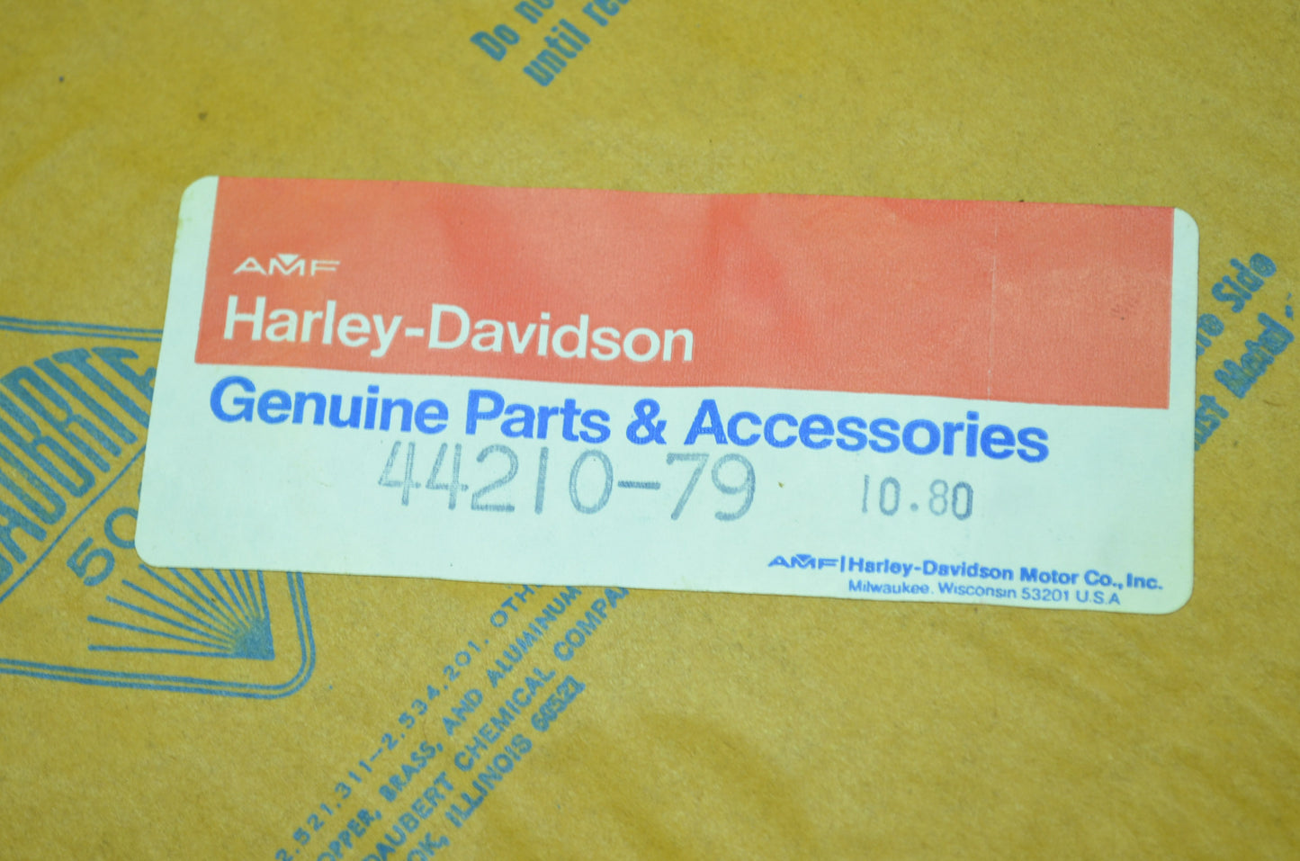 OEM Harley-Davidson 44210-79 Front Brake Disc NOS