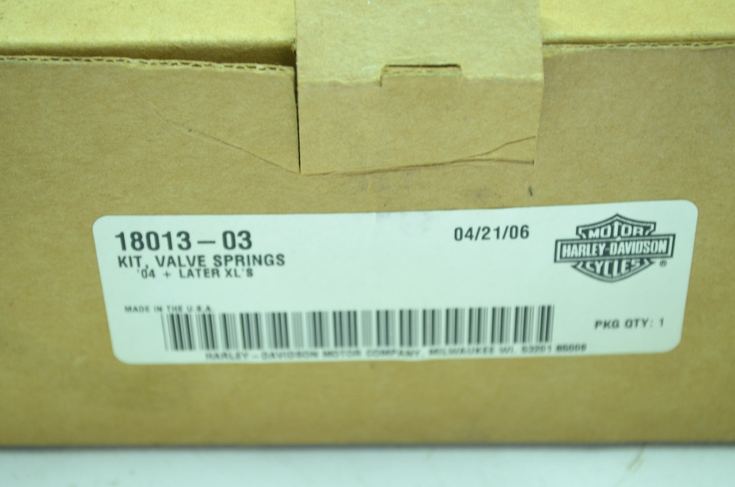 OEM Harley-Davidson 18013-03 Valve Springs Kit NOS