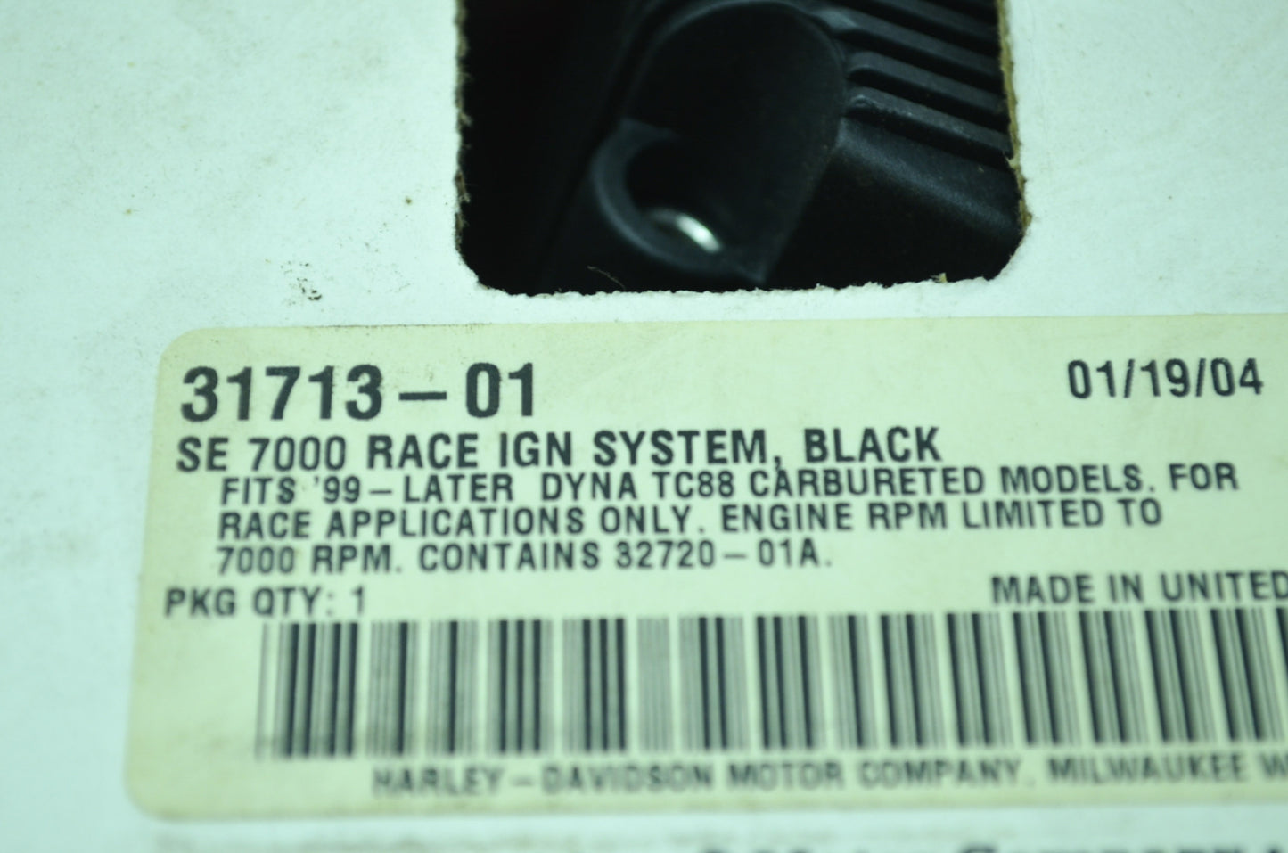 NEW OEM Harley Davidson Race Ignition System Screamin Eagle 7000 31713-01 NOS