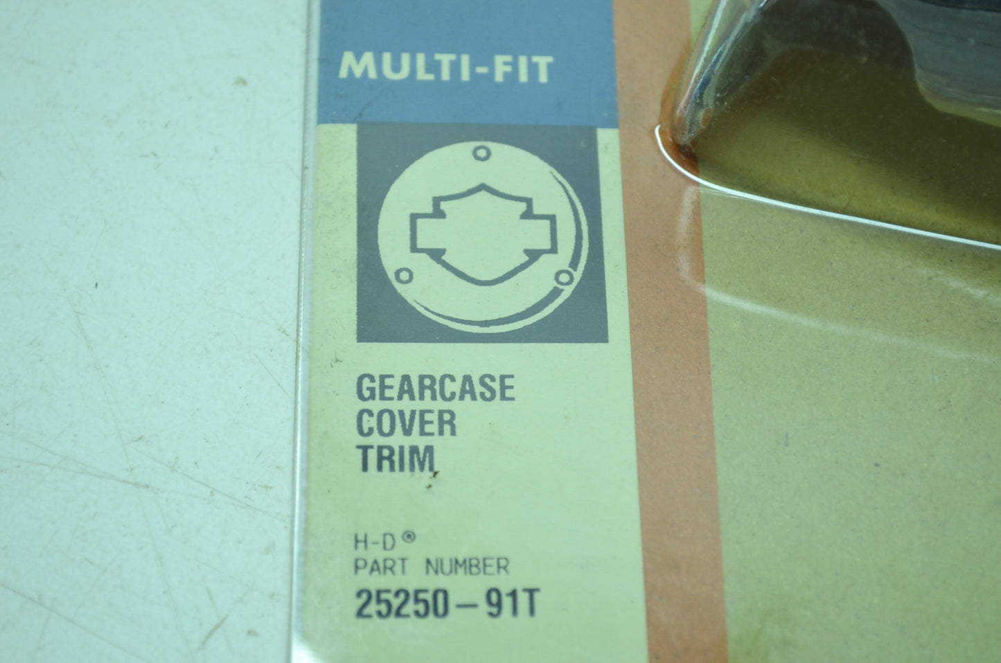 OEM Harley-Davidson 25250-91T Gearcase Cover Trim NOS