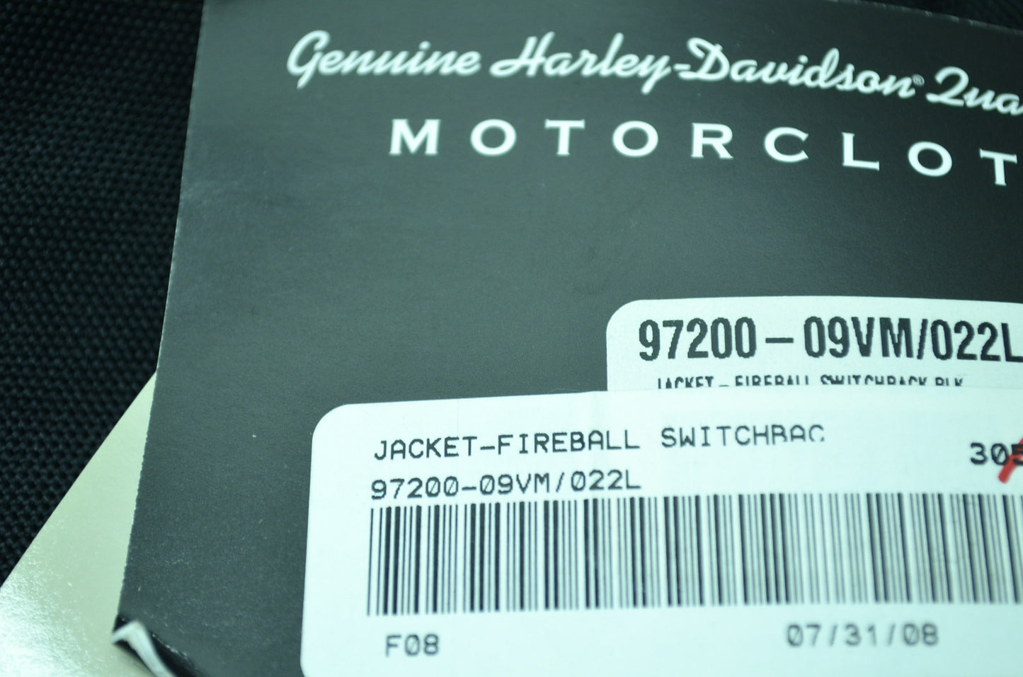 Switchback Fireball Jacket 2XL NOS