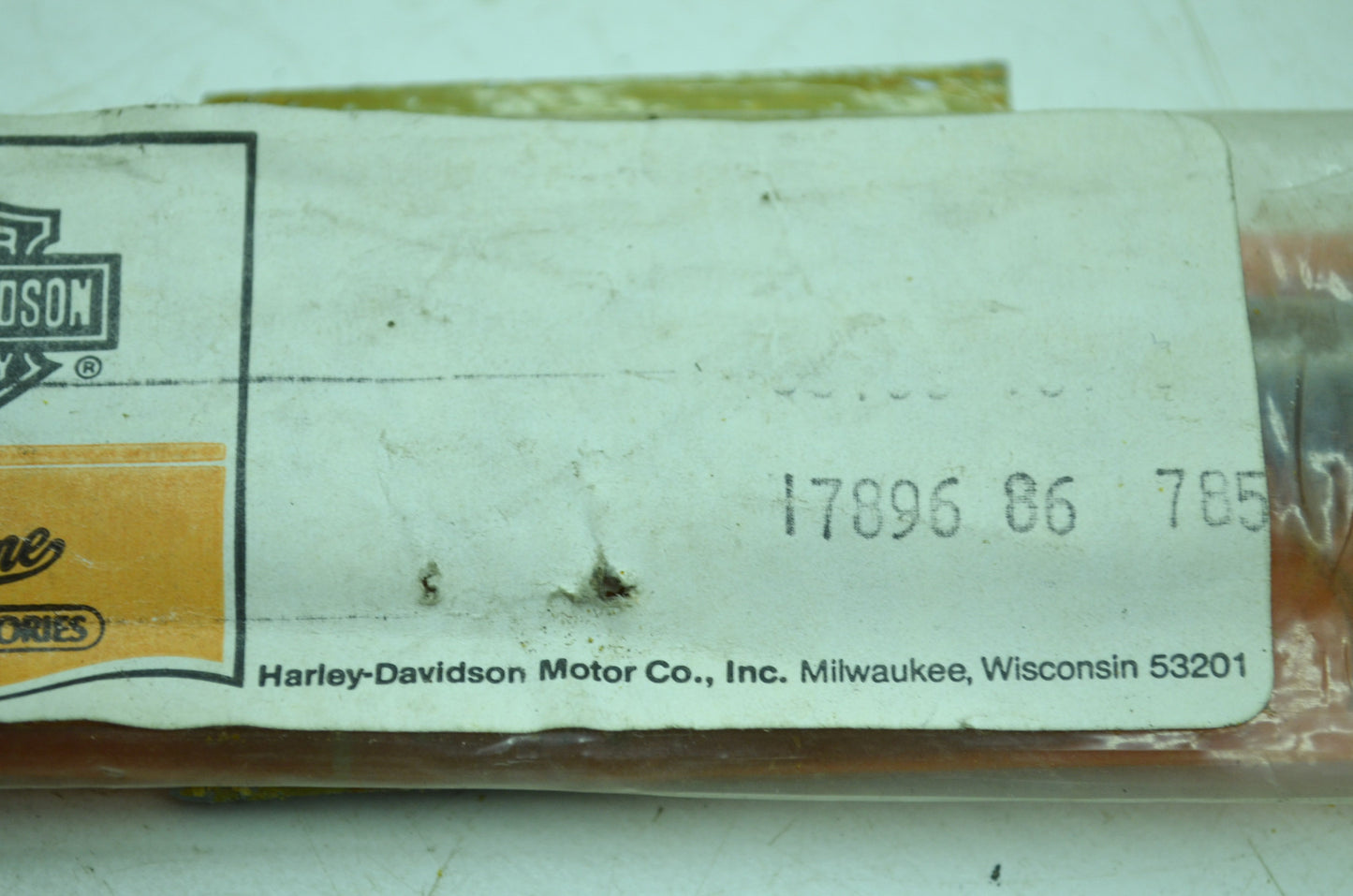 OEM Harley-Davidson 17896-86 Aluminum Adjust Push Rod Kit NOS