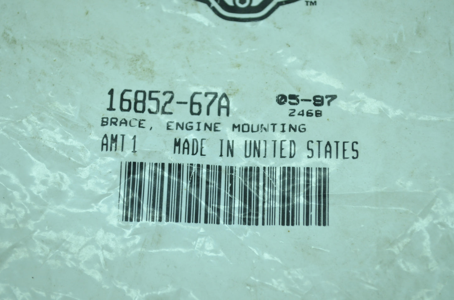 OEM Harley-Davidson 16852-67A Engine Mounting Brace NOS