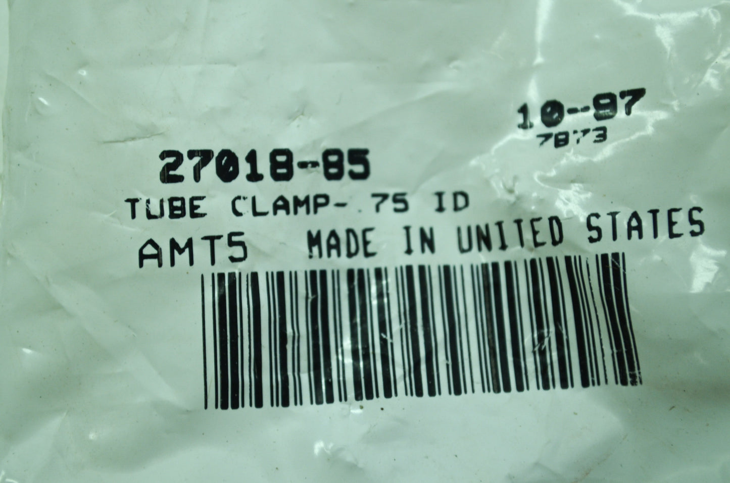 OEM Harley-Davidson 27018-85 Fuel Tank Clamp .75 ID Qty 8 NOS