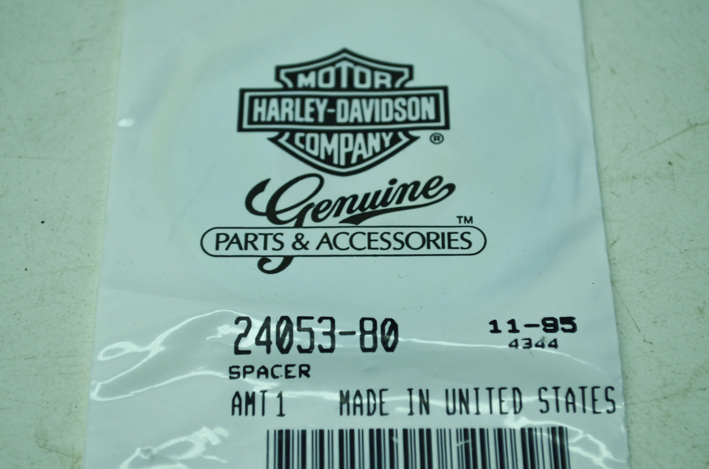 OEM Harley-Davidson 24053-80 Spacer NOS
