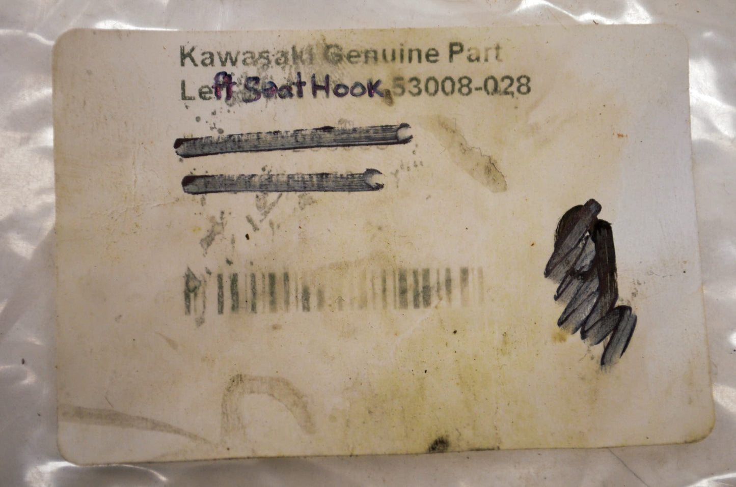 OEM Kawasaki 53008-028 Left Seat Hook