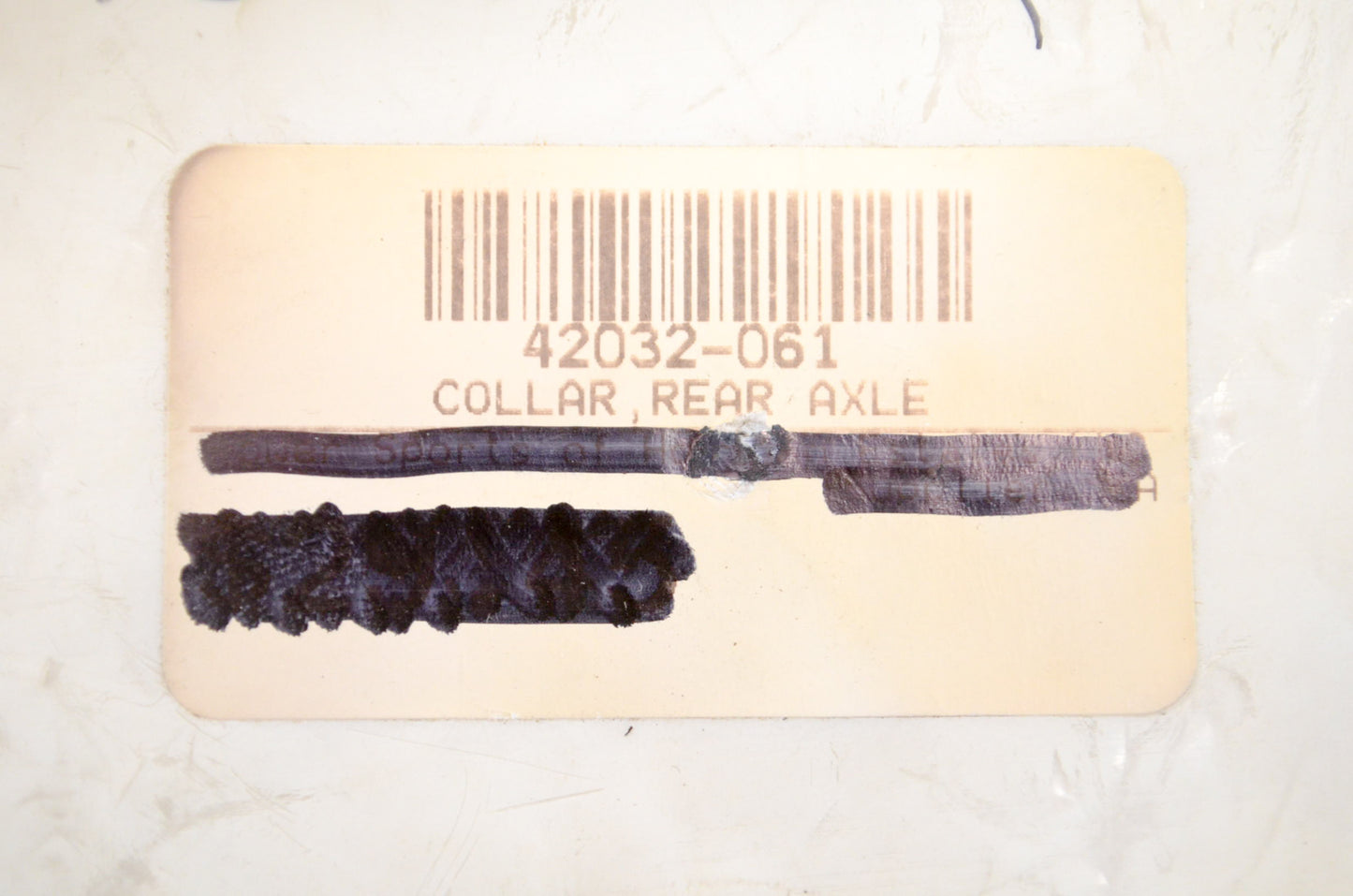 OEM Kawasaki 42032-061 Rear Axle Collar NOS