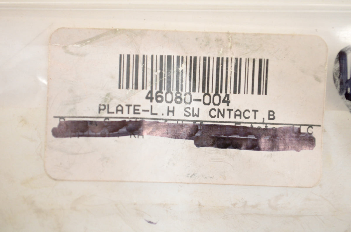 OEM Kawasaki 46080-004 Left Hand Contact Switch Plate NOS