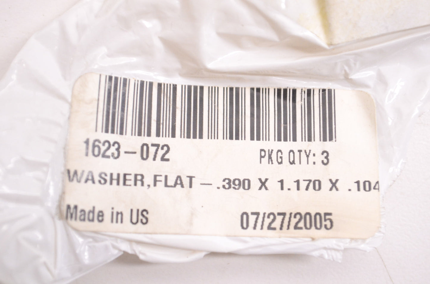 OEM Arctic Cat 1623-072 Flat Washer .390 X 1.170 X 104 NOS