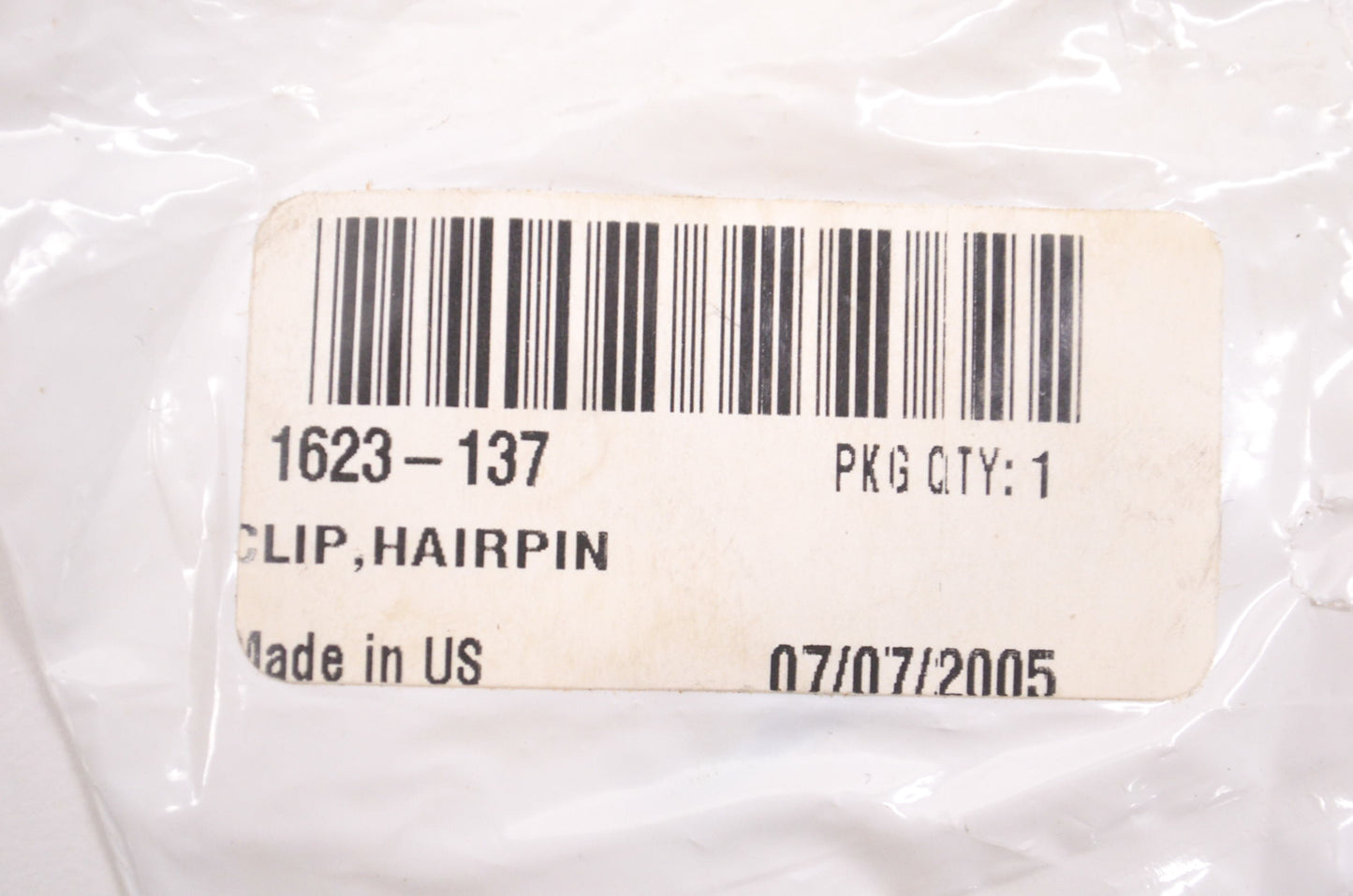 New OEM Arctic Cat 1623-137 Hairpin Clip NOS