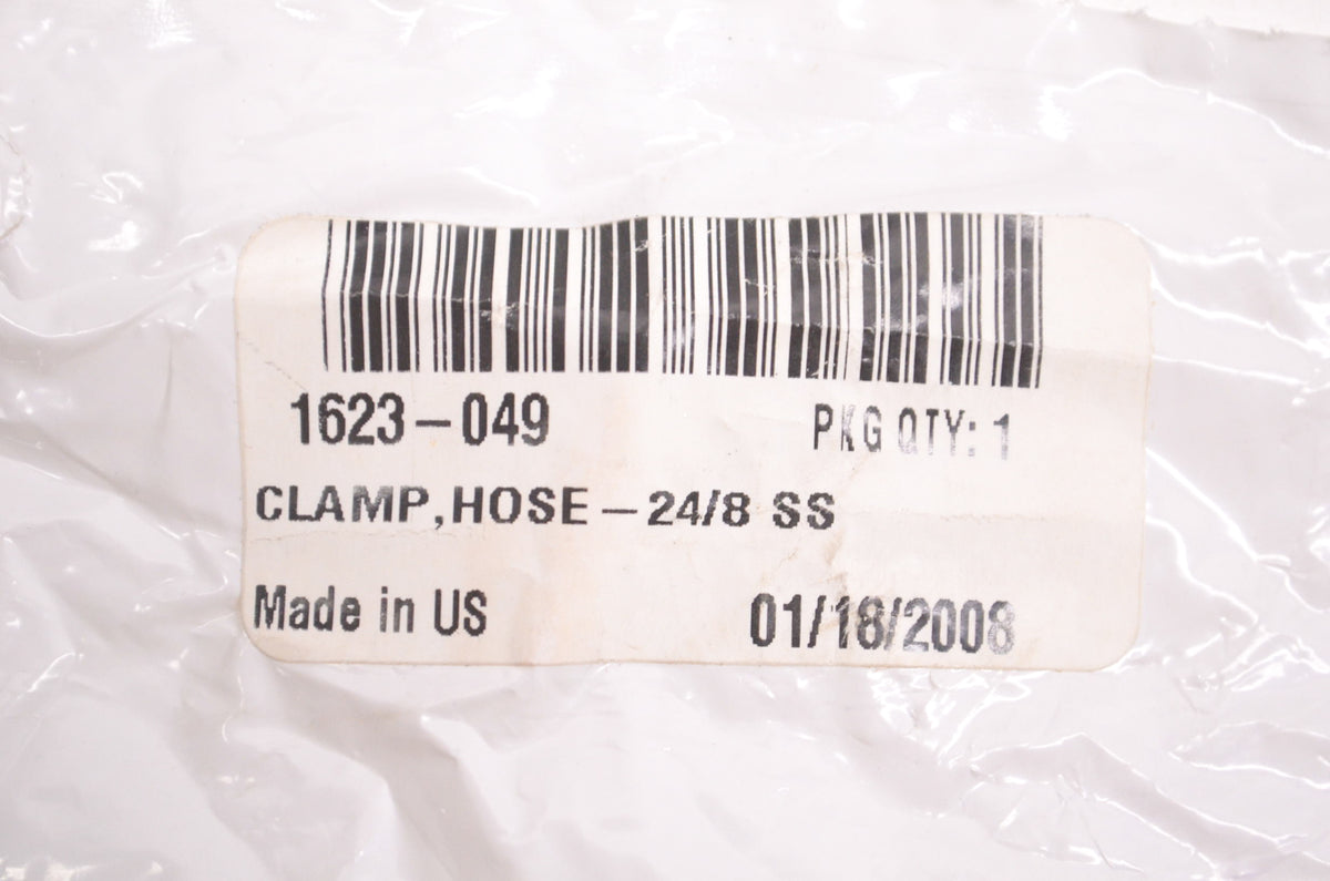 New OEM Arctic Cat 1623-049 Stainless Steel Hose Clamp - 24/8 NOS