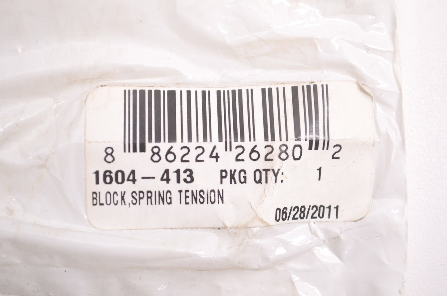 New OEM Arctic Cat 1604-413 Spring Tension Block NOS