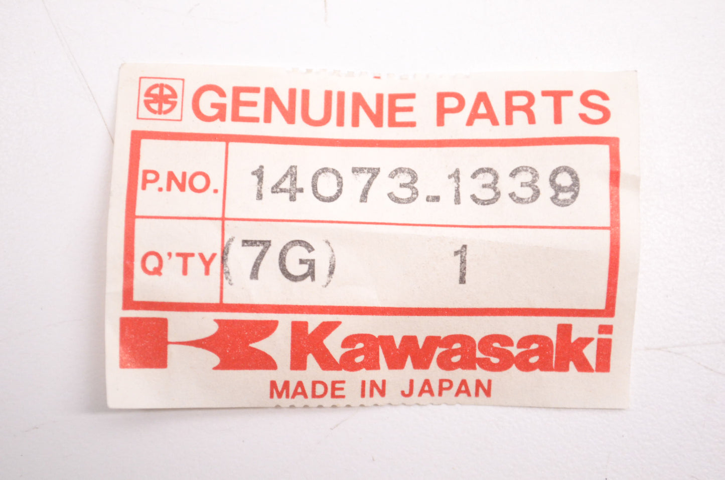 OEM Kawasaki 14073-1339 Intake Duct NOS