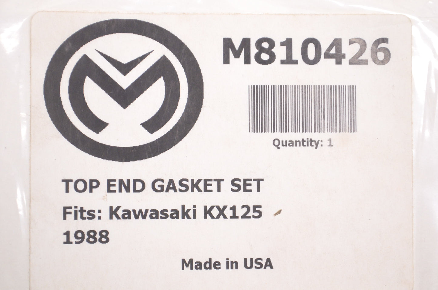 Moose Racing M810426 Top End Gasket Kit NOS