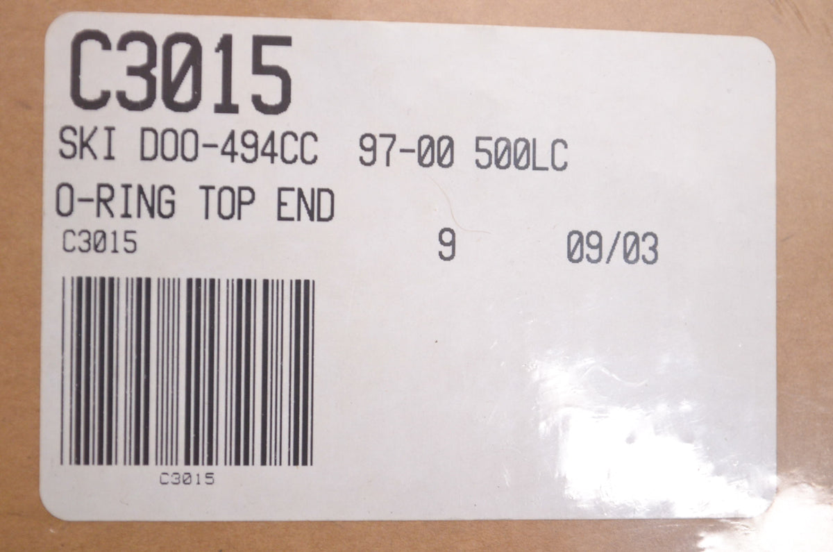Cometic C3015, DOO-494CC O Ring Top End NOS