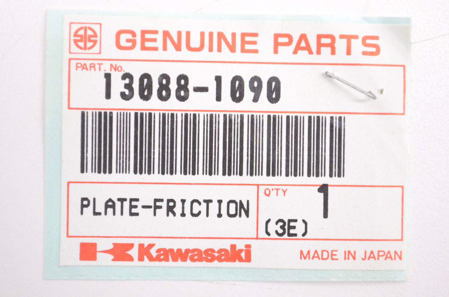 New OEM Kawasaki 13088-1090 Friction Plate NOS