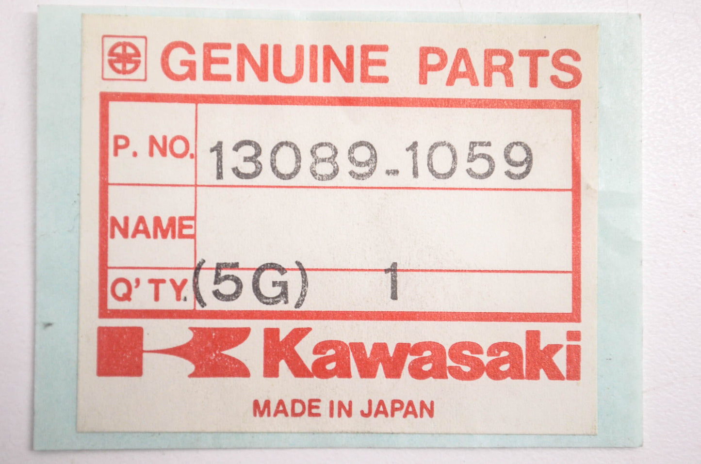 New OEM Kawasaki 13089-1059 Clutch Plate NOS