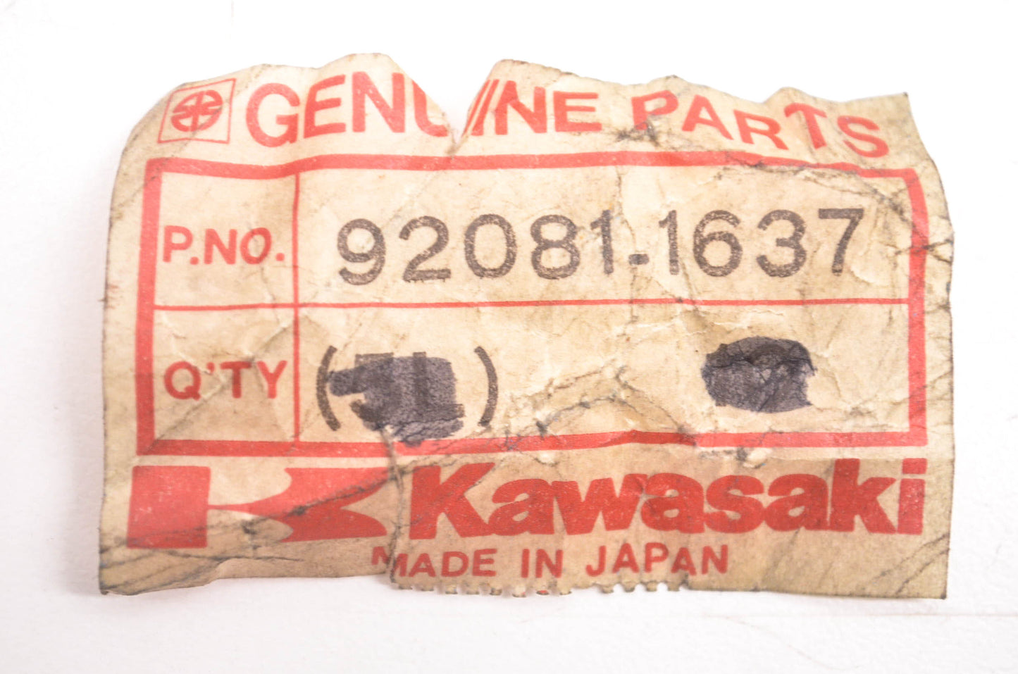 New OEM Kawasaki 92081-1637 Spring Qty 2 NOS