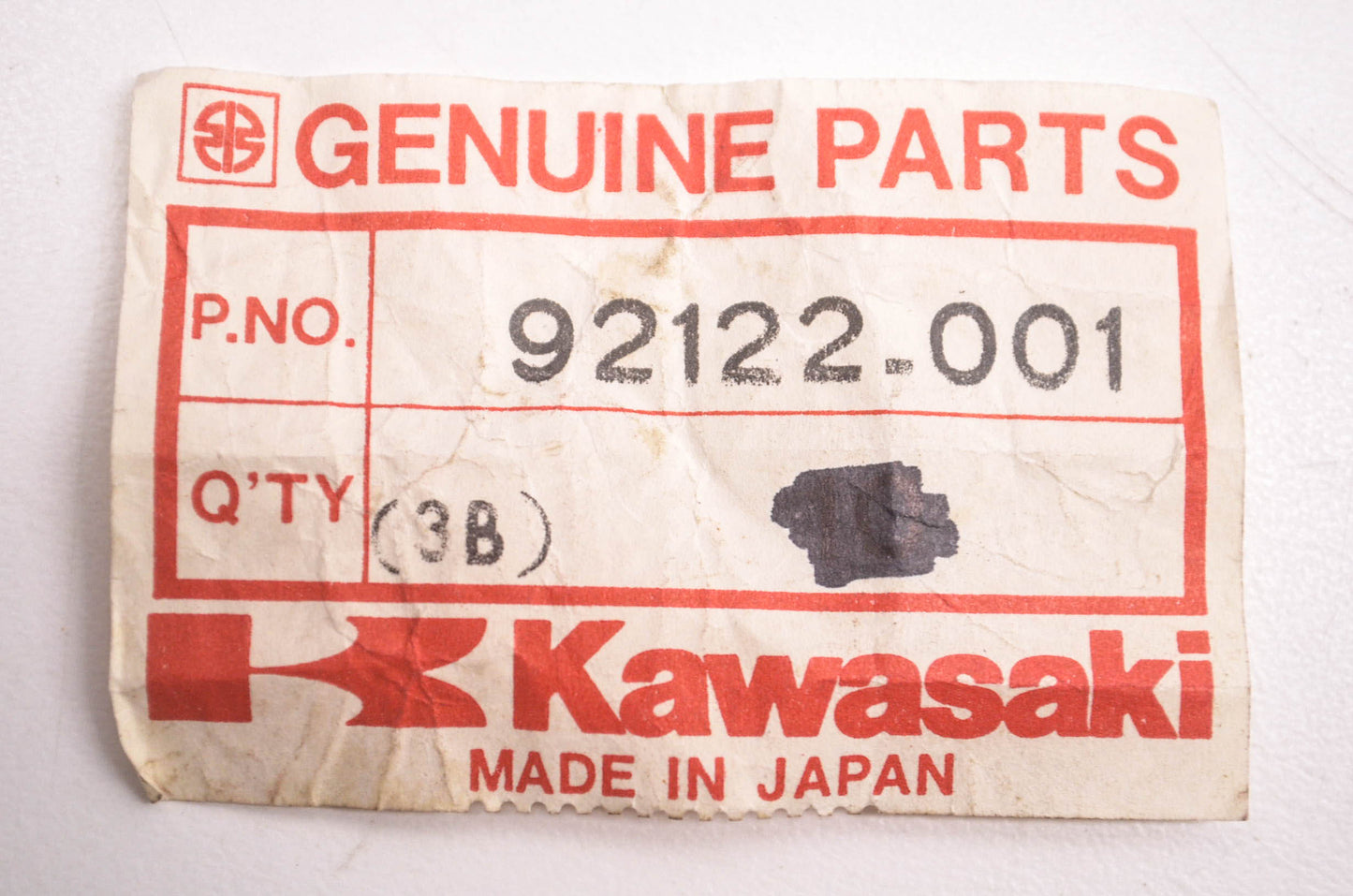 New OEM Kawasaki 92122-001 Starter Clutch Pin NOS