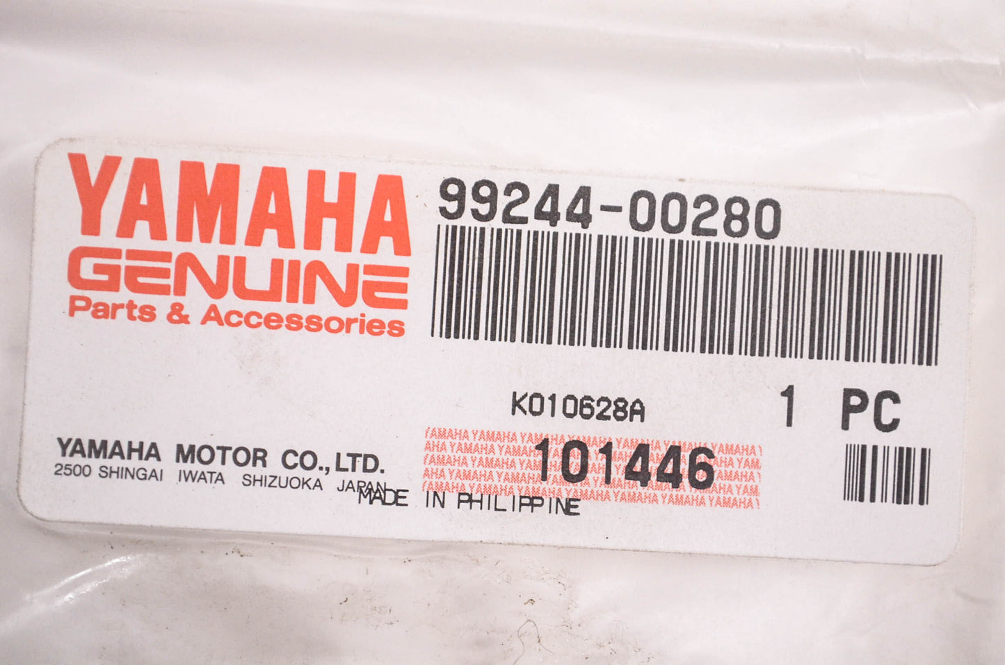 New OEM Yamaha 99244-00280-00 Decal NOS