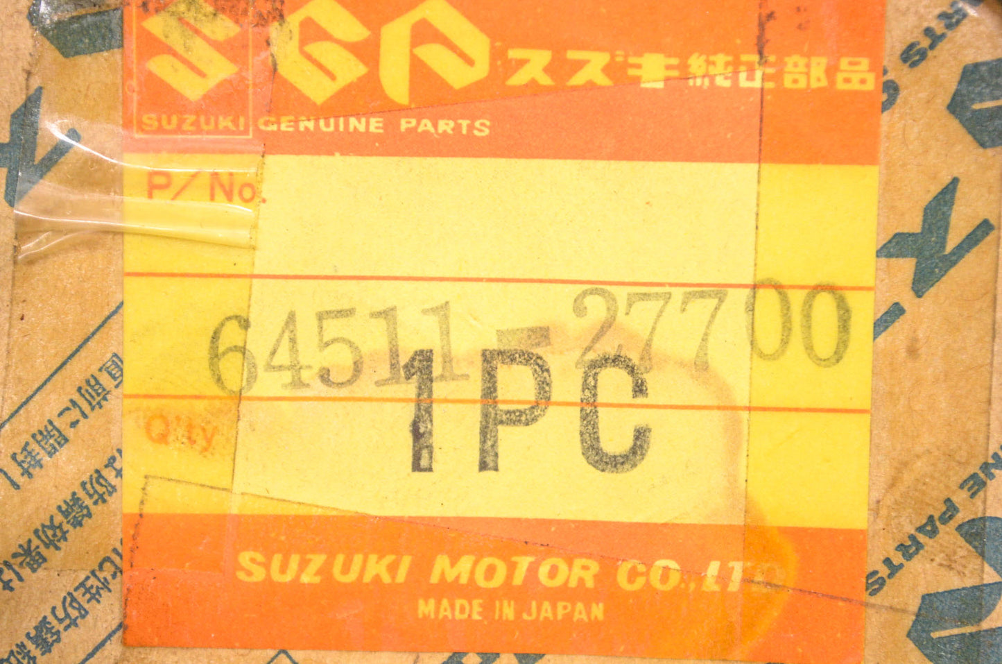 New OEM Suzuki 64511-27700 Rear Sprocket NOS