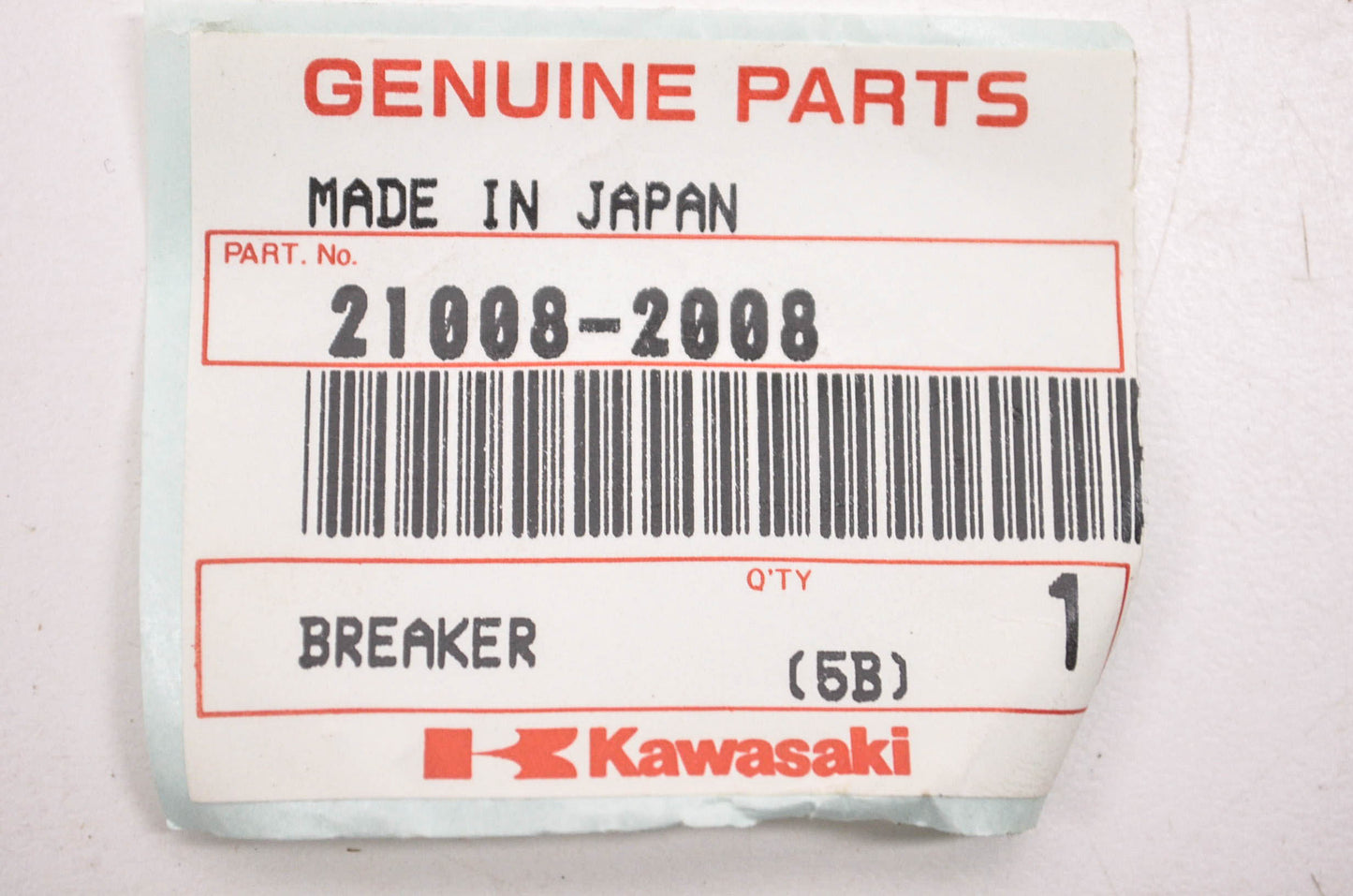 New OEM Kawasaki 21008-2008 Breaker NOS