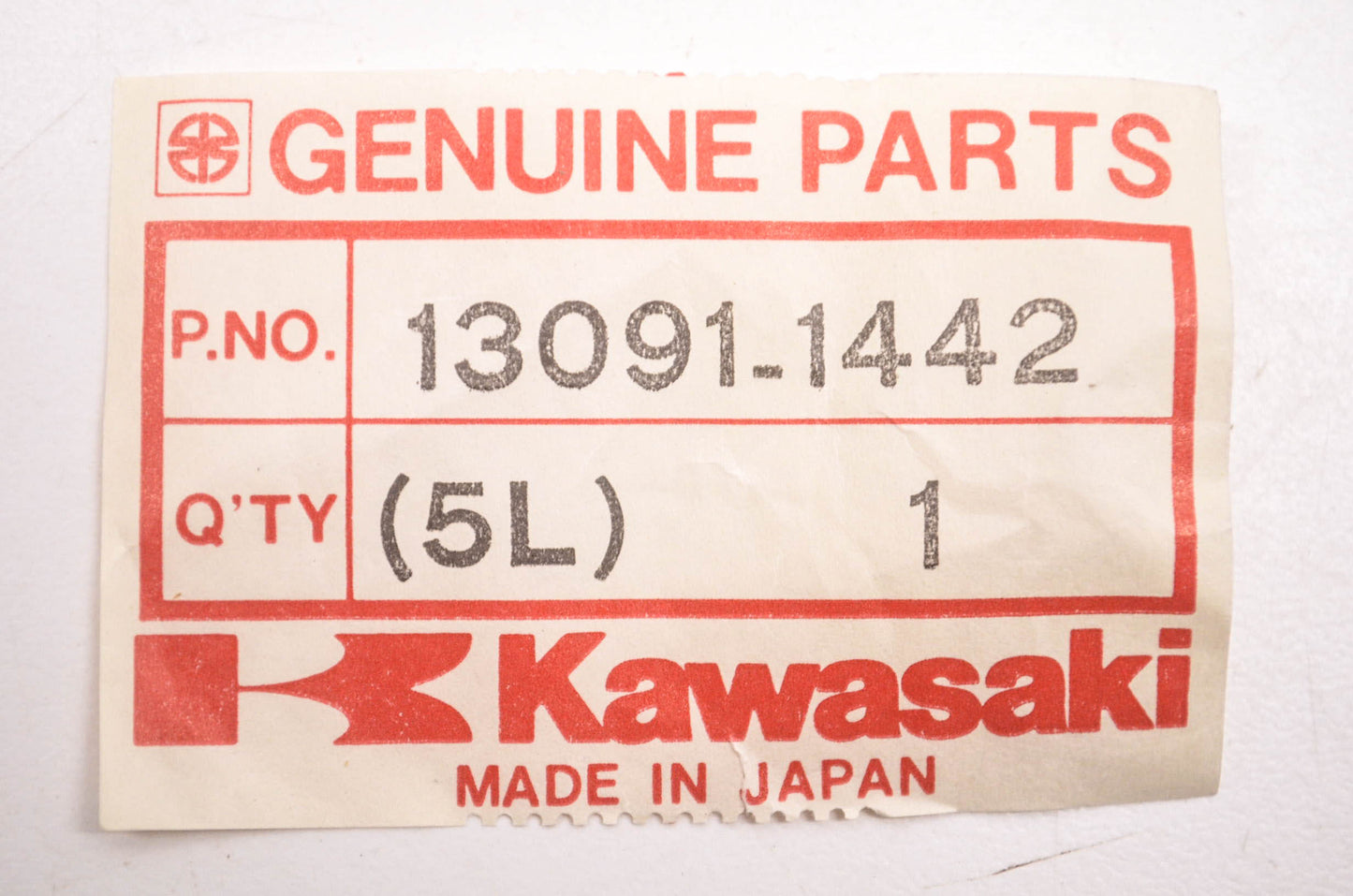 New OEM Kawasaki 13091-1442 Change Drum Pin Holder NOS