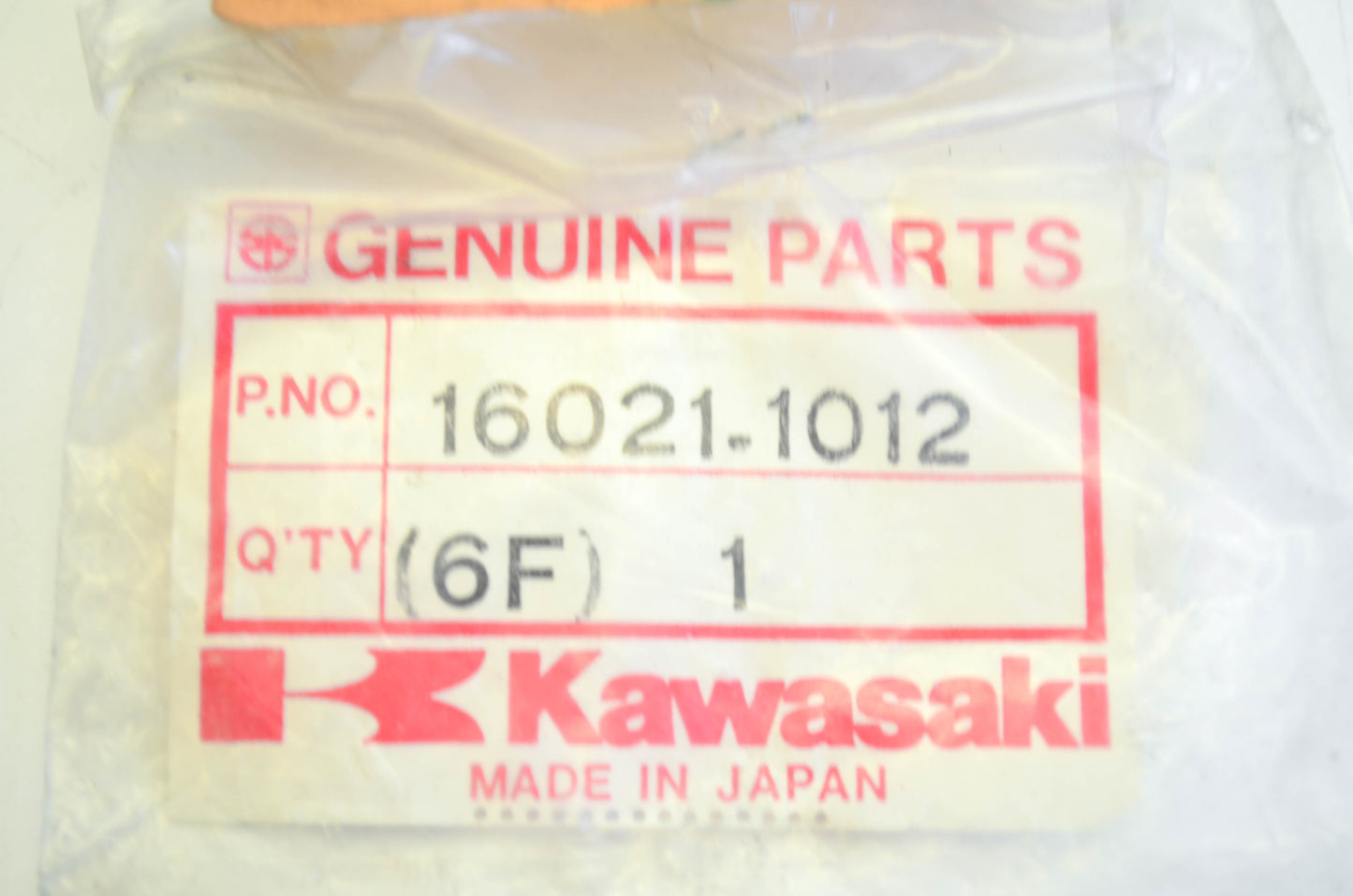 New OEM Kawasaki 16021-1012 Throttle Stop Screw NOS
