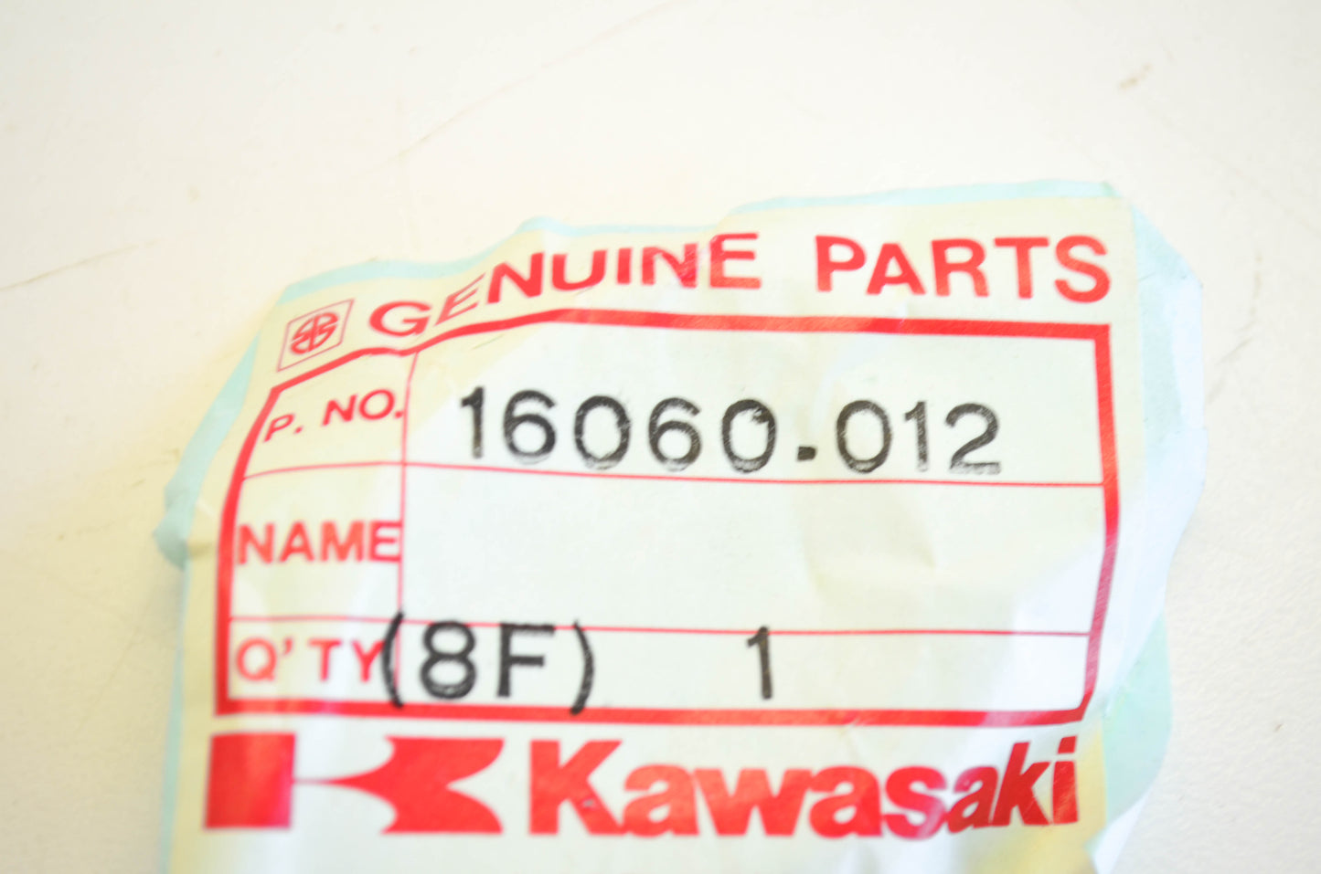 New OEM Kawasaki 16060-012 Air Inlet NOS
