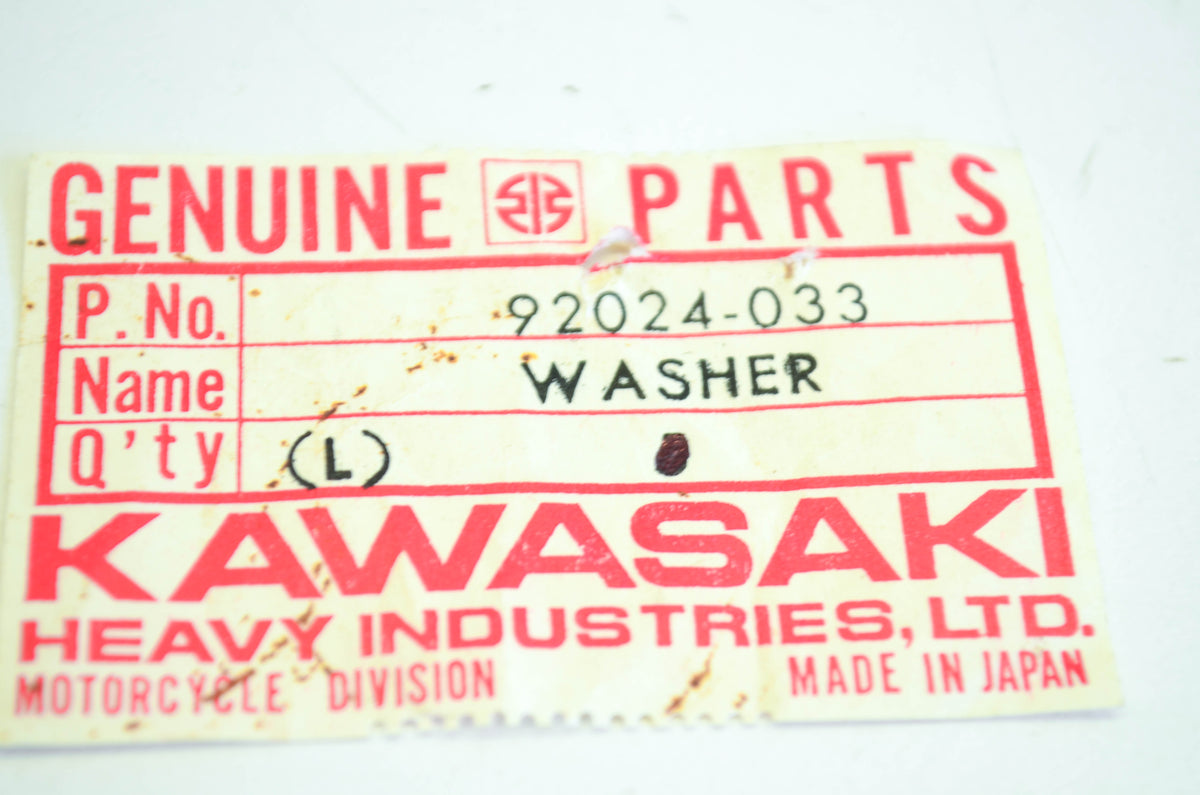 New OEM Kawasaki 92024-033 Lock Washer NOS
