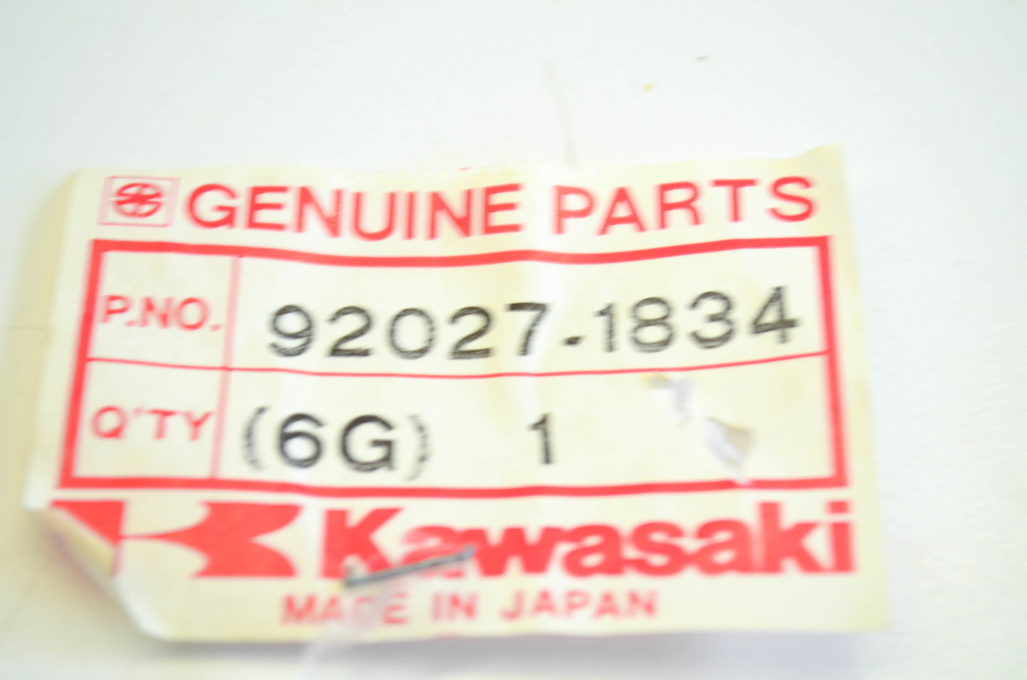 New OEM Kawasaki 92027-1834 Governor Rod Collar NOS