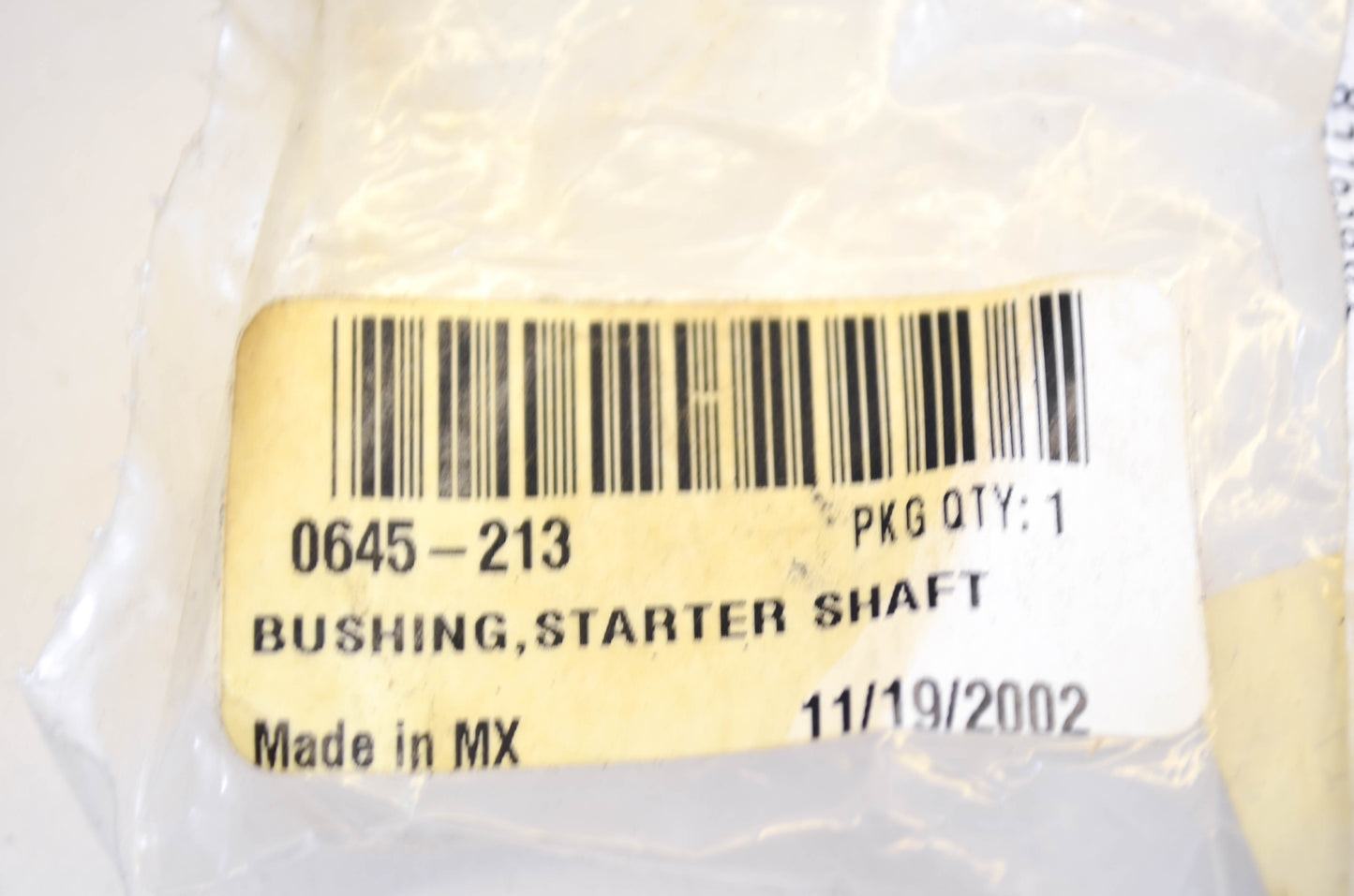 New OEM Arctic Cat 0645-213 Starter Shaft Bushing NOS