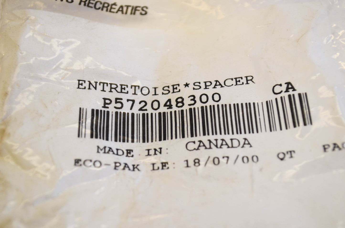 OEM Ski-Doo 572048300 Spacer Qty 2