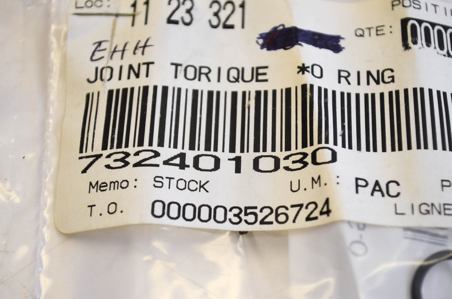 OEM Ski-Doo 732401030 O-Ring