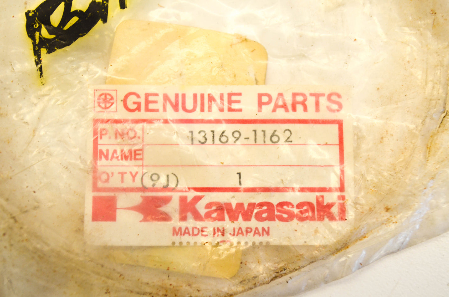 New OEM Kawasaki 13169-1162 Air Cleraner Plate NOS